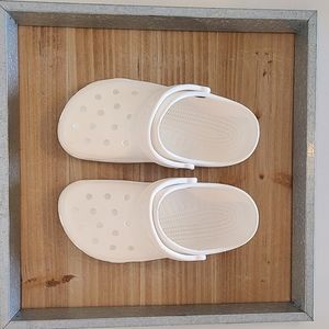 Croc classic clogs in white